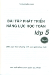 BÀI TẬP PHÁT TRIỂN NĂNG LỰC HỌC TOÁN LỚP 5 - TẬP 2 (Biên soạn theo chương trình SGK mới)